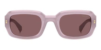 Polaroid Pld 6239/s/x Polarized 35j/kl Occhiali Da Sole Rosa Per Uomo In Pink