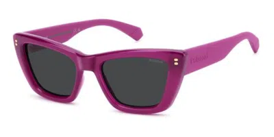 Polaroid Pld 6242/s/x Polarized Mu1/m9 Occhiali Da Sole Rosa Per Donna