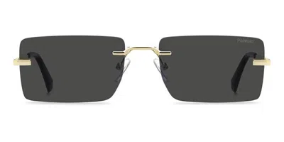 Polaroid Pld 6245/s Polarized 2f7/m9 Occhiali Da Sole Oro Per Uomo In Gold