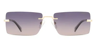 Polaroid Pld 6245/s Polarized S9e/xw Occhiali Da Sole Oro Per Uomo In Gold
