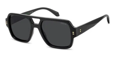 Polaroid Pld 6250/s/x Polarized 807/m9 Occhiali Da Sole Neri Per Uomo In Brown