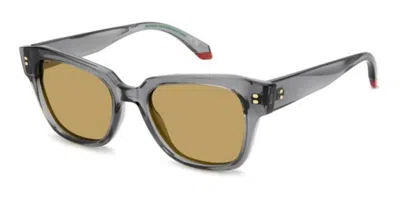 Polaroid Pld 6251/s/x Polarized Kb7/mu Occhiali Da Sole Grigi Per Donna In Gray