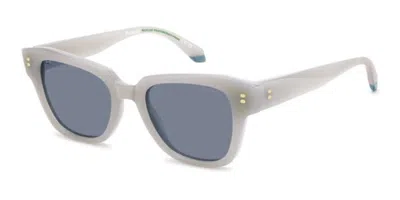 Polaroid Pld 6251/s/x Polarized Vk6/c3 Occhiali Da Sole Bianchi Per Donna In Gray