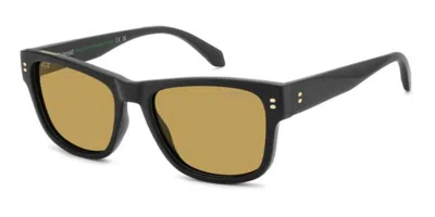 Polaroid Pld 6252/s/x Polarized 003/mu Occhiali Da Sole Neri Per Uomo In Black