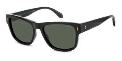 Polaroid Pld 6252/s/x Polarized 807/uc Occhiali Da Sole Neri Per Uomo In Black