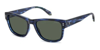 Polaroid Pld 6252/s/x Polarized Ipr/uc Occhiali Da Sole Tartarugatishell Per Uomo In Blue