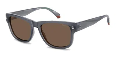 Polaroid Pld 6252/s/x Polarized Xw0/sp Occhiali Da Sole Grigi Per Uomo In Gray