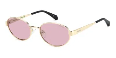 Polaroid Pld 6254/s/x Polarized Eyr/0f Occhiali Da Sole Oro Per Donna In Gold