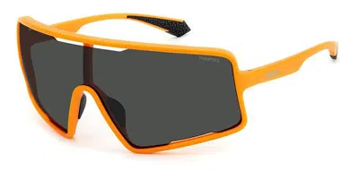 Polaroid Pld 7045/s 2m5/m9 Men's Sunglasses Orange Size 99