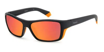 Polaroid Pld 7046/s 2m5/oz Men's Sunglasses Black Size 57
