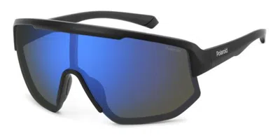 Polaroid Pld 7047/s Polarized 0vk/5x Occhiali Da Sole Per Uomo In Black