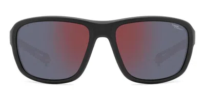 Polaroid Pld 7049/s Polarized 8lz/bg Men's Sunglasses Black Size 62 In Transparent