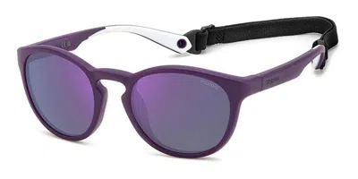 Polaroid Pld 7050/s B3v/mf Men's Sunglasses Purple Size 52