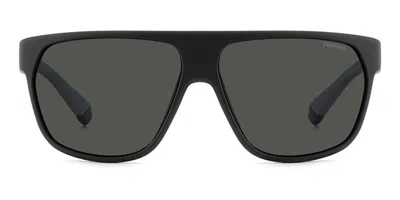 Polaroid Pld 7053/s Polarized 003/m9 Men's Sunglasses Black Size 60