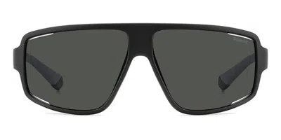 Polaroid Pld 7054/s Polarized O6w/m9 Men's Sunglasses Black Size 61 In Multi