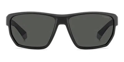 Polaroid Pld 7057/s Polarized 003/m9 Men's Sunglasses Black Size 60