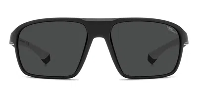 Polaroid Pld 7058/s Polarized 003/e3 Men's Sunglasses Black Size 64