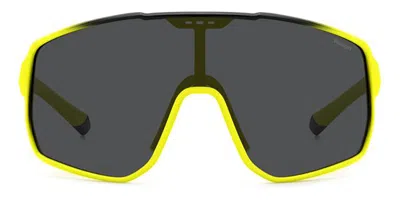 Polaroid Pld 7060/s Polarized 4cw/m9 Occhiali Da Sole Gialli Per Uomo In Multi