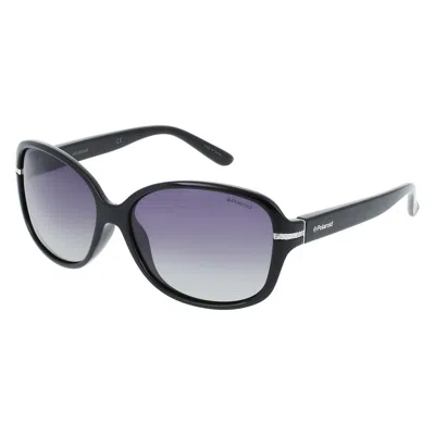 Polaroid Pld 8419 Kih Ix Womens Butterfly Sunglasses In Black