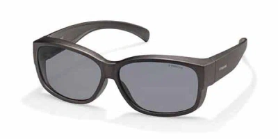 Polaroid Pld 9000/s Polarized Qrz/ah Men's Sunglasses Grey Size 61 In Gray