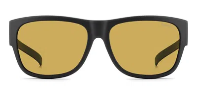 Polaroid Pld 9003/s Polarized 003/mu Occhiali Da Sole Neri Per Uomo In Black