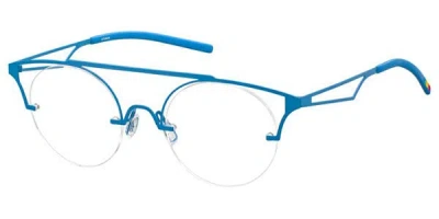 Polaroid Pld D100 Eyh Men's Glasses Blue Size 48 - Free Lenses - Blue Light Block Available