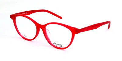 Polaroid Pld D303/f Asian Fit Ilz Men's Glasses Red Size 52 - Free Lenses - Blue Light Block Available In Transparent Cherry
