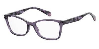 Polaroid Pld D320 789 Occhiali Da Vista Purple Per Donna (solo Montatura) In Blue