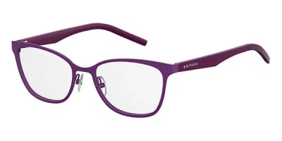 Polaroid Pld D327 Lhf Women's Glasses  Size 53 - Free Lenses - Blue Light Block Available In Purple