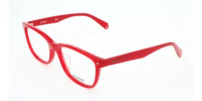 Polaroid Pld D338/f Asian Fit C9a Women's Glasses Red Size 54 - Free Lenses - Blue Light Block Available