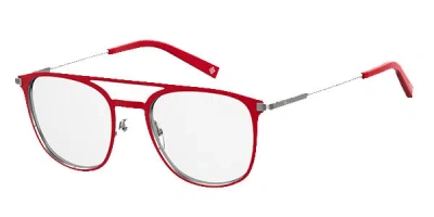 Polaroid Pld D348 C9a Men's Glasses Red Size 52 - Free Lenses - Blue Light Block Available