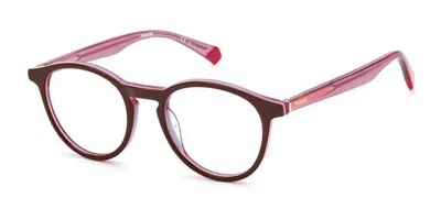 Polaroid Pld D391 0t5 Occhiali Da Vista Borgogna Per Uomo (solo Montatura)