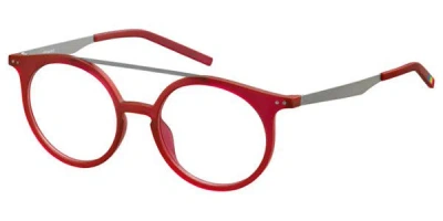 Polaroid Pld D400 Vwr Men's Glasses Red Size 49 - Free Lenses - Blue Light Block Available