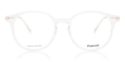 Polaroid Pld D413 900 Occhiali Da Vista Chiari Per Uomo (solo Montatura) In Transparent
