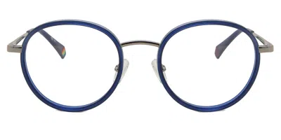 Polaroid Pld D421 Pjp Occhiali Da Vista Blu Per Uomo (solo Montatura) In Blue