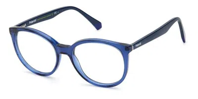 Polaroid Pld D422 Pjp Occhiali Da Vista Blu Per Donna (solo Montatura) In Blue
