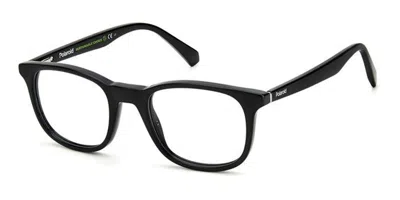 Polaroid Pld D424 807 Men's Glasses Black Size 50 - Free Lenses - Blue Light Block Available