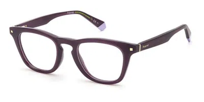Polaroid Pld D434 B3v Occhiali Da Vista Purple Per Donna (solo Montatura) In Gray