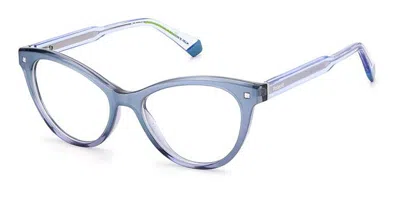 Polaroid Pld D446 Women's Glasses, Blue, Size 52