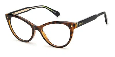Polaroid Pld D446 Women's Glasses, Tortoiseshell, Size 52 In Brown