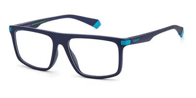 Polaroid Pld D448 Men's Glasses, Blue, Size 55