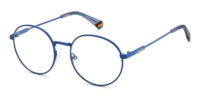 Polaroid Pld D449 Mvu Men's Glasses Blue Size 51 - Free Lenses - Blue Light Block Available