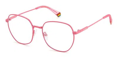 Polaroid Pld D450 35j Women's Glasses Pink Size 54 - Free Lenses - Blue Light Block Available