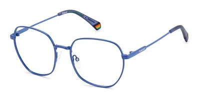 Polaroid Pld D450 Mvu Women's Glasses Blue Size 54 - Free Lenses - Blue Light Block Available