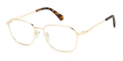 Polaroid Pld D454/g Asian Fit Men's Glasses, Gold, Size 54