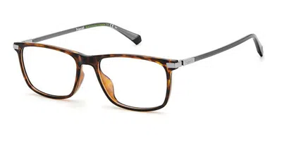 Polaroid Pld D458/g Asian Fit 086 Men's Glasses Tortoiseshell Size 54 - Free Lenses - Blue Light Block Availa In Multi