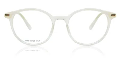 Polaroid Pld D461/g Asian Fit Men's Glasses, Clear, Size 50 In Transparent