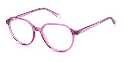 Polaroid Pld D468 Women's Glasses, Purple, Size 53