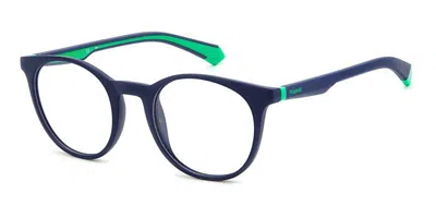 Polaroid Pld D476 Men's Glasses, Blue, Size 50