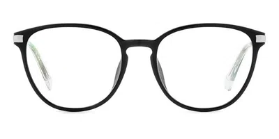 Polaroid Pld D489/g Asian Fit Men's Glasses, Black, Size 52